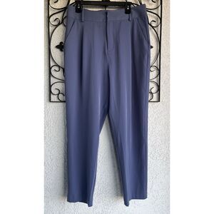 Jason Wu Pleated Paper Bag Pants - Size 12 - Blue